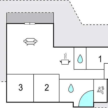 Three-bedroom In * נורדבורג